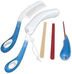 Etac Beauty Kit, includes a Body Washer, Comb, and Multi-Purpose Grip