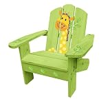 Kids Adirondack Chair in Green Safari