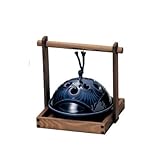 お盆付蚊取器 ルリ 【四日市ばん古焼 蚊取器・蚊遣り器】