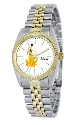 Disney Women's D115S776 Pluto Two-Tone Bracelet Watch