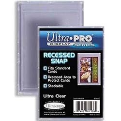 Ultra-Pro Recessed Snap Card Holder (Quantity of 100)