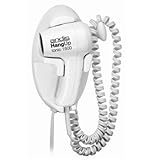 Andis White 1600-watt Hang-Up Hair Dryer