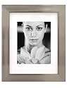 Malden 2104-80 Manhattan 8 by 10-Inch Silver Wall Frame