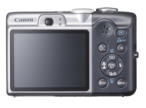 Canon Powershot A1000IS 10MP Digital Camera with 4x Optical Image Stabilized Zoom (Grey) image