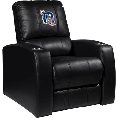 Home Theater Recliner with MLB Logo Panel Team: Detroit Tigers Secondary