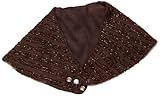 Made Of Me Womens Sparkle Scarflet, Pinecone, One Size