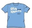 Save The Whales - Adult Carolina Blue S/S T-Shirt For Men