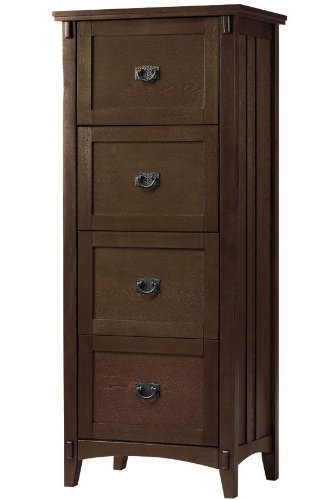 Artisan File Cabinet 4 MACINTOSH OAK