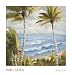 Seaside Escape Art Print Art Poster Print by Marc Lucien, 24x25