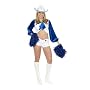 Women's NEW Star Cheerleader Costume Wow Boot Tops are Included Too! (Pom Poms & Hat not included)