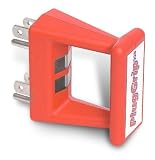PlugGrip P-1 Wiring Tool with Power Warning Safety Light, Red