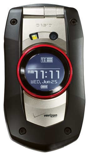 Casio G'zOne Boulder Black/Silver Phone (Verizon Wireless)