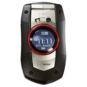 Casio G'zOne Boulder Phone, Black/Silver (Verizon Wireless)