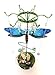 Bejeweled Display Dragonfly w/Glass Earring ~Bracelet~Necklace Tree~Ring Jewelry Display