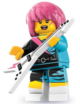 Lego Minifigures Series 7 - Rocker Girl
