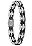 Two Tone Stainless Steel Classic Bracelet