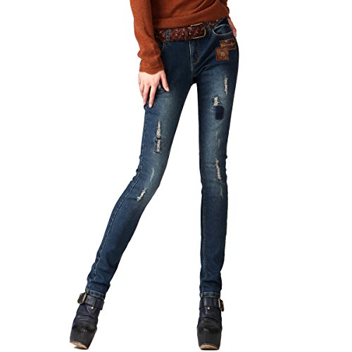 アートカー)Artka オリジナルデザイン　レデイースデニムパンツKN16343Q