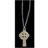Celtic Cross English Pewter Necklace