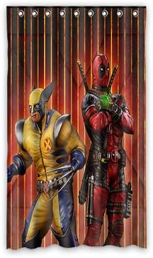 VIASHOW Custom Personalized Marvel Deadpool Blackout Window Curtains/drape/panels/treatment 50"x84"(one piece)