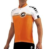 Assos Men's Equipe Short Sleeve Cycling Jersey - Orange - 90.122.12