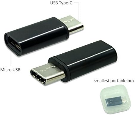 FONTASTIC USB-IF Compliance - USB To USB Adapter- Micro USB To Type C Adapter - 56k Ohm Resistant - For One Plus 2 Nexus 5X Nexus 6P New Mackbook 12 inch Microsoft 950 950XL