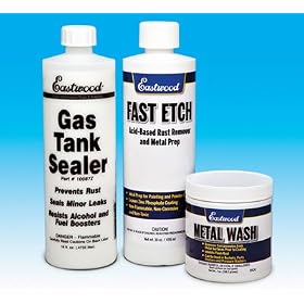 Eastwood Gas / Fuel Tank Sealer Kit - Motorcycle Cycle