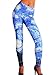 Womens Vincent Van Gogh Printed Leggings Starry Night Printed Tights Yoga Pants