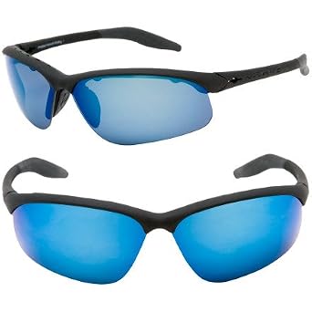 Click here to buy Native Eyewear Hardtop XP Interchangeable Sunglasses - Polarized Asphalt Blue Reflex, One Size by Native Eyewear.