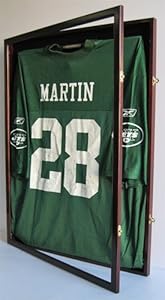 Baseball, Hockey, Basketball, Football Jersey Display Case Wall Shadow Box, 98% UV Protection Door (JC04-MA)