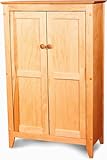 IMAGE OF Double Door Cabinet with Wooden Doors