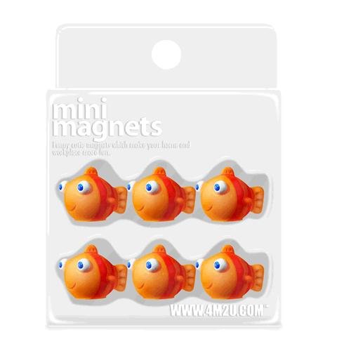 Childrens Toyshop  Third Party New : Mini Magnets Goldfish