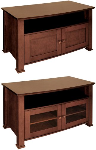 Bell'O WAVS-325 Dark Mocha Finish Wood Audio Video Cabinet