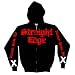 EDGE - Never Give in - Black Zip Up Hoodie