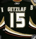 Ryan Getzlaf Signed Anaheim Ducks Black Reebok Premier Jersey