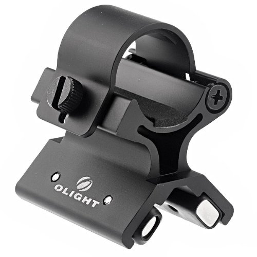 Foxnovo Olight X WM02 Magnetic X Weapon Mount for 23 26mm Diameter Flashlights Color Black