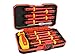 Eacker 1000V Insulated Screwdriver Set with Life-time Warranty Included,All-in-One Premium Professional 13-Pieces CR-V Magnetic Phillips Slotted Pozidriv Torx Screwdriver