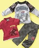 Nannette Baby Boy 3 Piece Rockasaurus Set