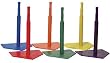 Champion Sports Deluxe 6 Color Batting Tee Set