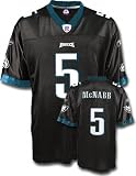 Donovan McNabb Youth Jersey: Reebok Black Replica #5 Philadelphia Eagles Jersey