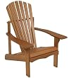 Arboria 8803394 Idlewild Outdoor Wood Lodge Adirondack Chair