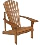 Arboria 8803394 Idlewild Outdoor Wood Lodge Adirondack Chair