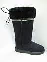 Ladies Faux Suede, Apache Style Snugg / Snug Boots with Fur Lining - V889
