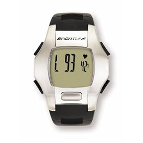Sportline 925 Digital Heart Rate Monitor Watch Mens