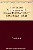 Causes and consequences of internal migration : a study in the Indian Punjab