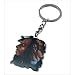 Bob Marley Lions Head Keychain