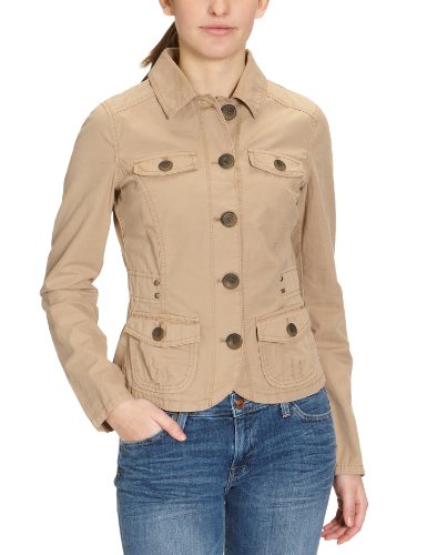 MEXX Damen Blazer N1ME4484, Gr. 44 (XXL), Beige (288) Preisvergleich