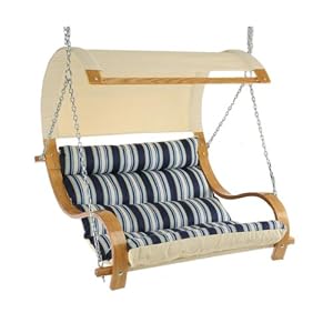 Hatteras CMN The Mariner - The Hamptons Summer - Cushioned Double Swing by 