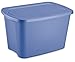 Sterilite 18301008 18-Gallon Tote Box, Lapis, Pack of 8