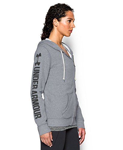 Under Armour Women's UA Favorite Fleece Word Mark Full Zip Hoodie
