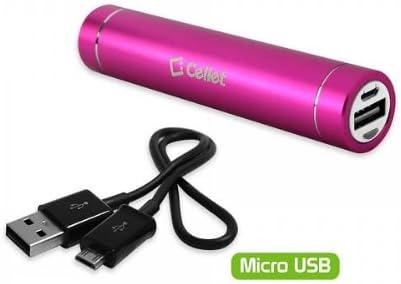 Vivo X5 MAX Power Pack With Car Charger Home Charger And External Battery With Flashlight Pink